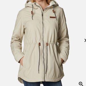 Columbia Chatfield Hill Coat in Fossil NWOT